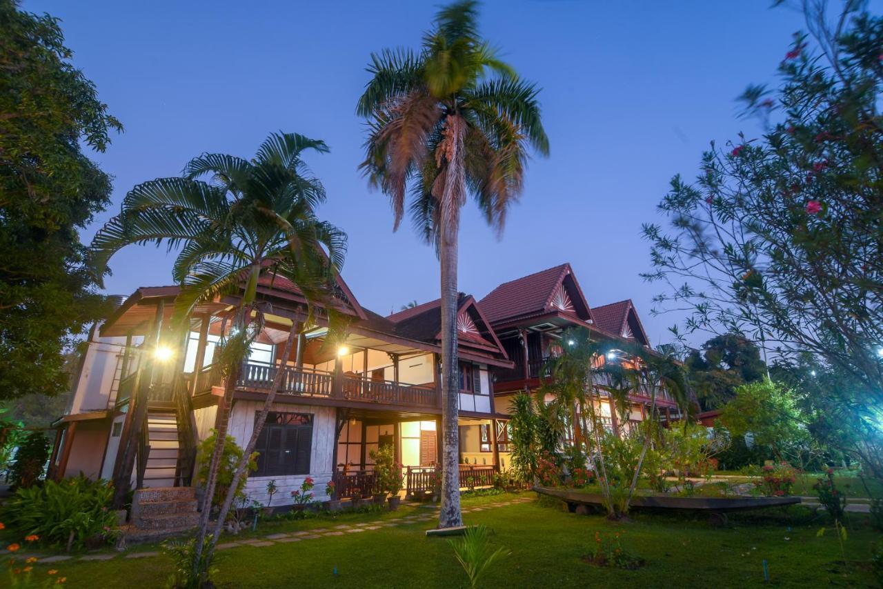 Kongmany Colonial House Muang Không Exterior foto