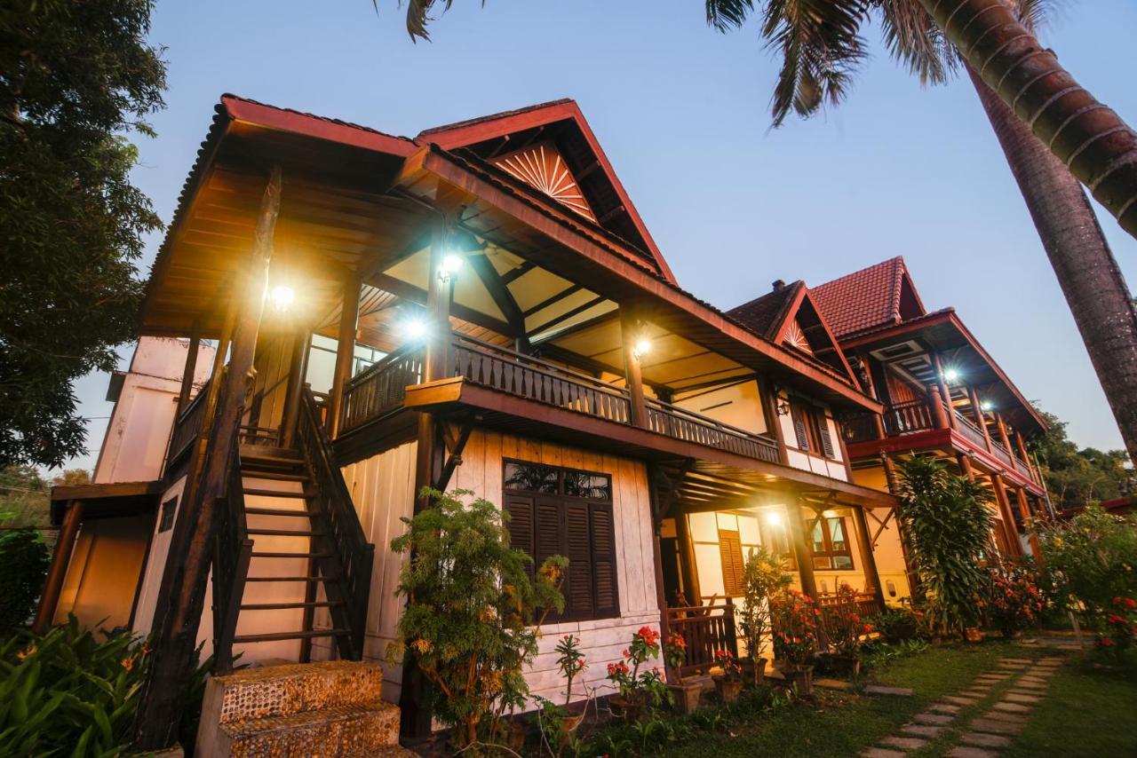 Kongmany Colonial House Muang Không Exterior foto